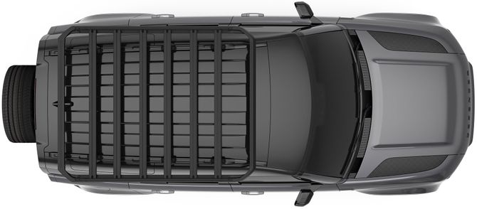 Грузовая корзина Thule Caprock L для Toyota Highlander (mkIV) 2019→ 670:500 - Фото 3