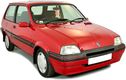  3-doors Hatchback from 1990 to 1994 rain gutters