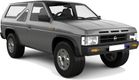 WD21 3-дверный SUV с 1986 по 1996 гладкая крыша