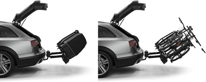 Велокрепление с боксом Thule VeloSpace XT 938 Black + Thule BackSpace XT 9383 670:500 - Фото 3