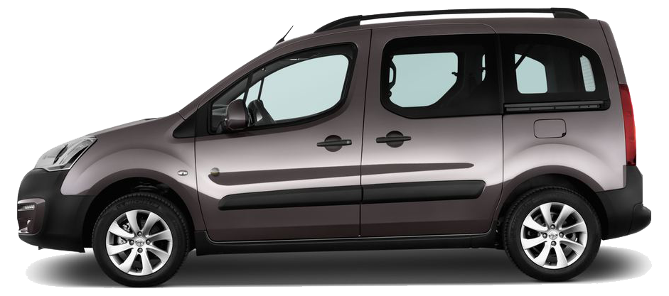 Tepee 5-doors MPV from 2008 to 2018 raised rails