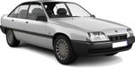  4-doors Sedan from 1986 to 1993 rain gutters