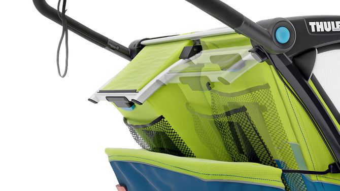 Детская коляска Thule Chariot Sport Double (Chartreuse-Mykonos) 10201016 670:500 - Фото 13