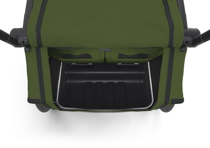 Детская коляска Thule Chariot Cab Double (Cypress Green) 10204021 670:500 - Фото 10