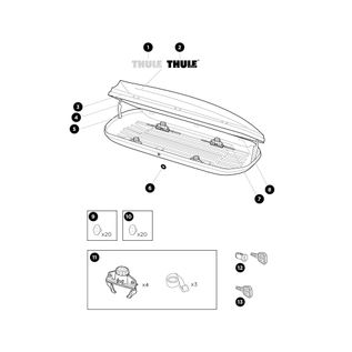 Бокс Thule Pacific L Antracite