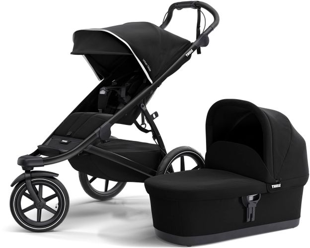 Stroller with bassinet Thule Urban Glide 2 (Black on Black) 10101963 670:500 - Фото