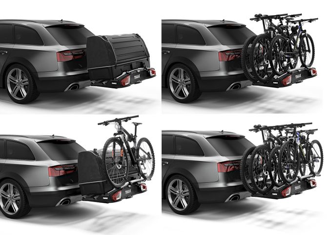 Thule VeloSpace XT 939 qora velosiped tashuvchisi, Thule BackSpace XT 9383 qutisi 670:500 - Фото 2