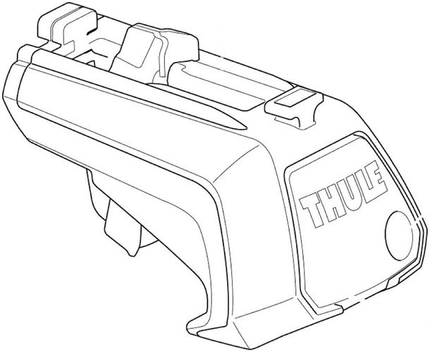 Опора в сборе 54676 (Evo Raised Rail) 670:500 - Фото