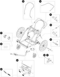 Детская коляска Thule Chariot Sport Double (Black) 10201012