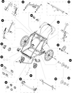 Детская коляска Thule Chariot Sport Double (Blue-Black) 10201015