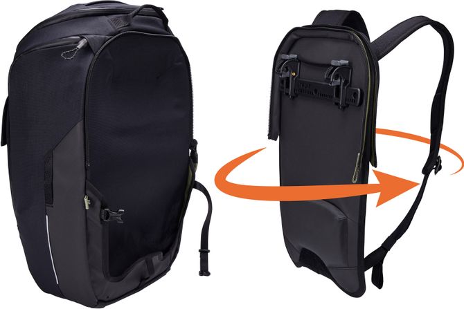 Рюкзак Thule Paramount Hybrid Pannier 26L (Black) 3205091 670:500 - Фото 6