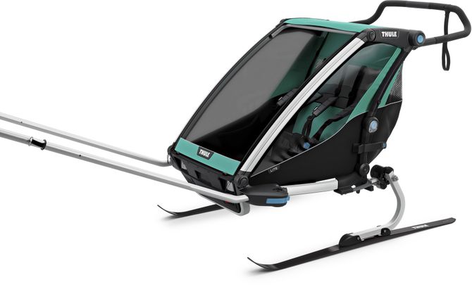 Детская коляска Thule Chariot Lite Double (Blue Grass-Black) 10203007 670:500 - Фото 8