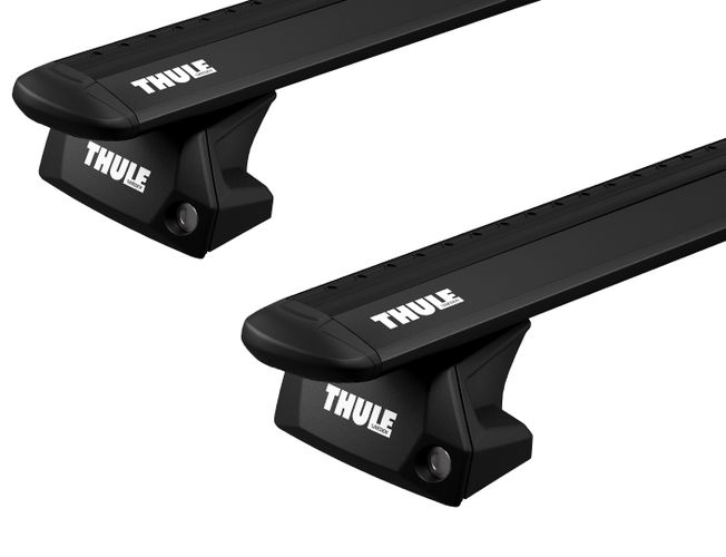 Flush rails roof rack Thule Wingbar Evo Black for Volvo V90 (mkII) 2016→ / V60 (mkII) 2018→ / XC40 (mkI) 2017→ 670:500 - Фото