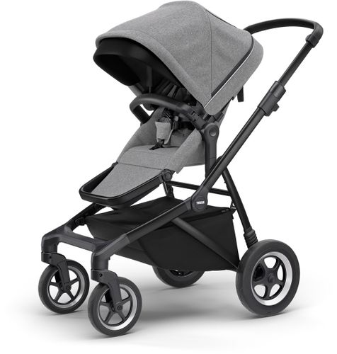 Детская коляска Thule Sleek (Black/Grey Melange) 11000021 670:500 - Фото