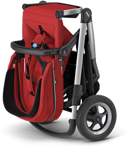 Stroller with bassinet Thule Sleek (Energy Red) 670:500 - Фото 4