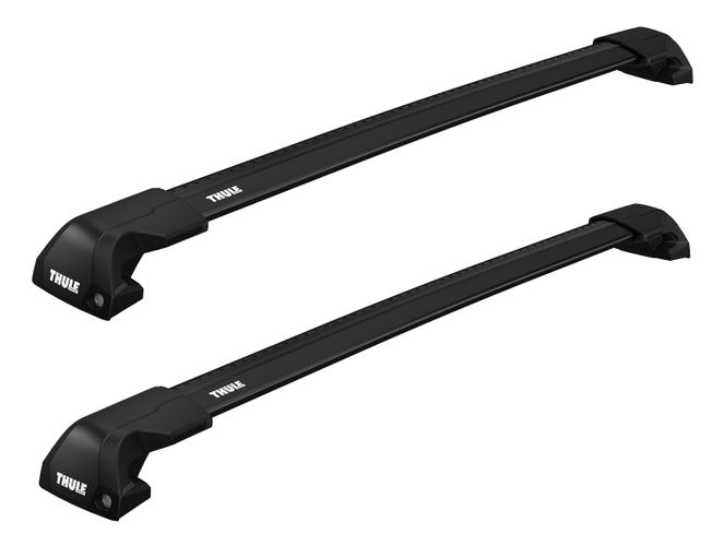 Багажник на интегрированные рейлинги Thule Wingbar Edge Black для Kia Ceed (mkIII)(универсал) / XCeed (mkI) 2018→ 670:500 - Фото 3