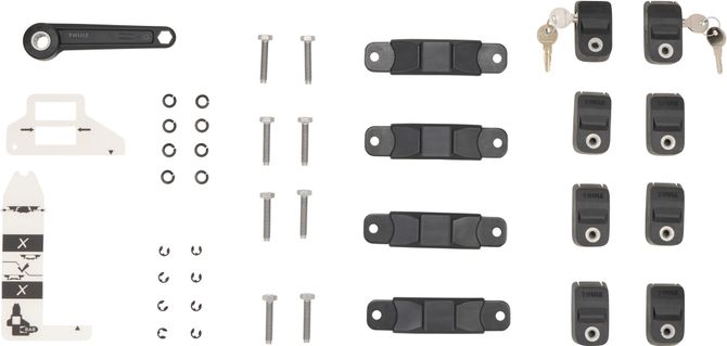 Монтажные скобы Thule Mounting Brackets (4 pack) 670:500 - Фото 3