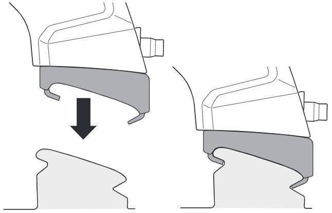 Монтажный комплект Thule 186015 для Volvo XC60 (mkI) 2008-2017 670:500 - Фото 2