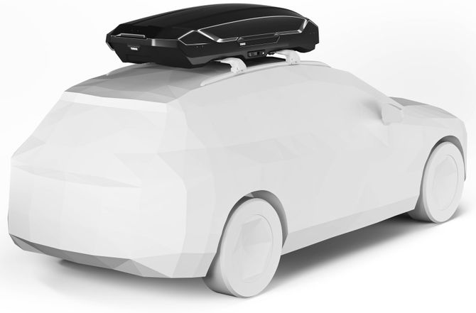 Roof box Thule Motion 3 XL (Black) 670:500 - Фото 8