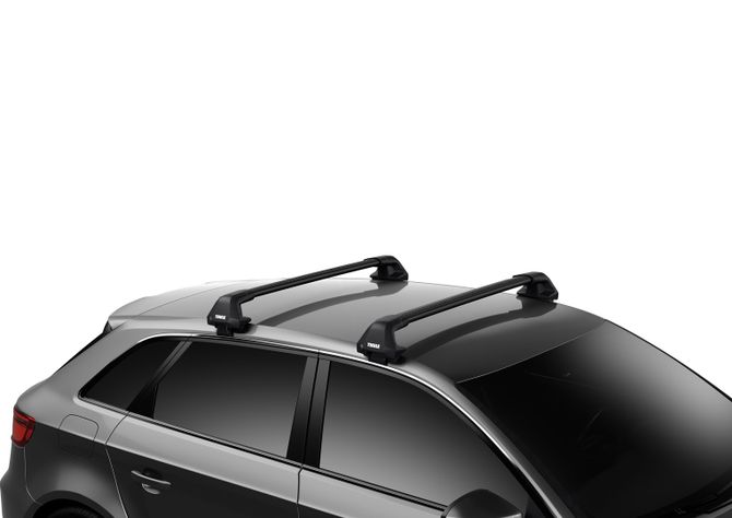 Багажник на гладкую крышу Thule Edge Wingbar Black для Honda CR-V (mkIV) 2012-2016 670:500 - Фото 2