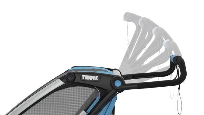 Детская коляска Thule Chariot Sport Single (Blue-Black) 10201013 670:500 - Фото 16