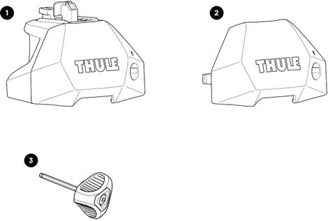 Опоры Thule Evo Fixpoint 7107