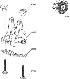 Крепление для серфинга Thule Wave Surf Carrier 832000