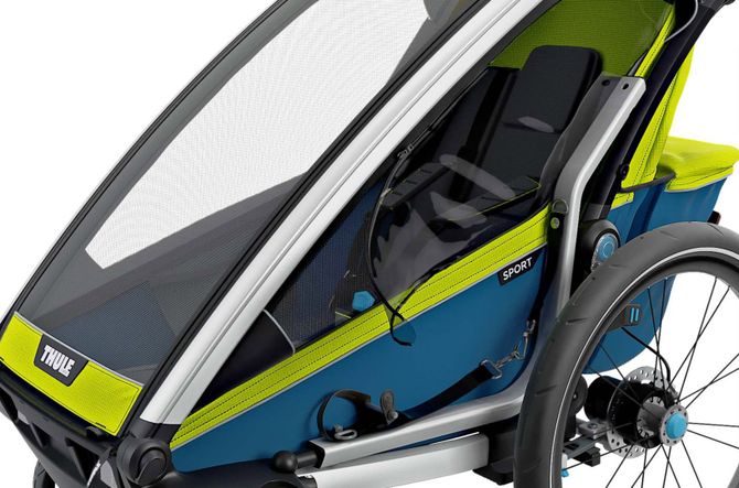 Детская коляска Thule Chariot Sport Single (Chartreuse-Mykonos) 10201002 670:500 - Фото 11