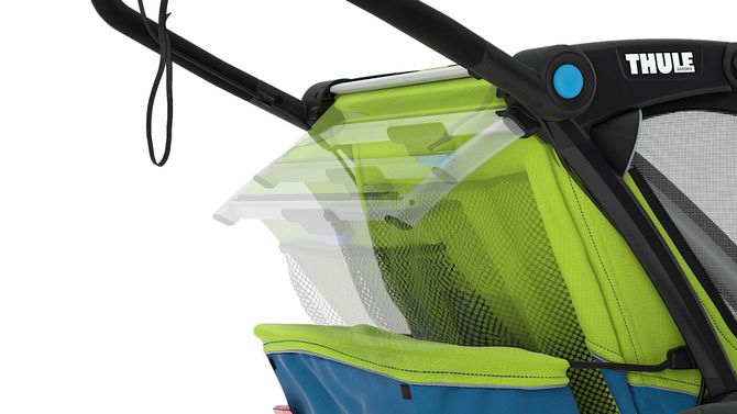 Детская коляска Thule Chariot Sport Single (Chartreuse-Mykonos) 10201002 670:500 - Фото 10