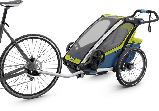 Детская коляска Thule Chariot Sport Single (Chartreuse-Mykonos) 10201002 670:500 - Фото 2