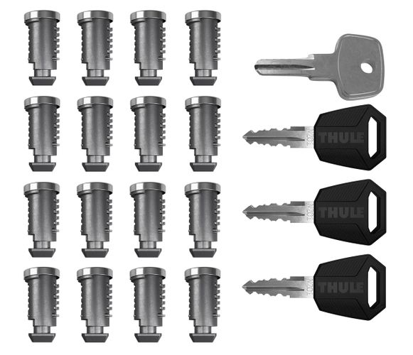 К-т ключей с личинками (16шт) Thule One-Key System 4516 670:500 - Фото