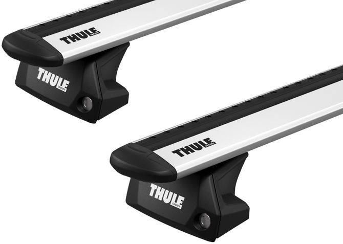 Багажник на интегрированные рейлинги Thule Wingbar Evo для BMW X1/X2/iX2/X3/X4/X6/X7 (F16; F25; F26; F48; G01; G07; U11; U10) 2010→ 670:500 - Фото
