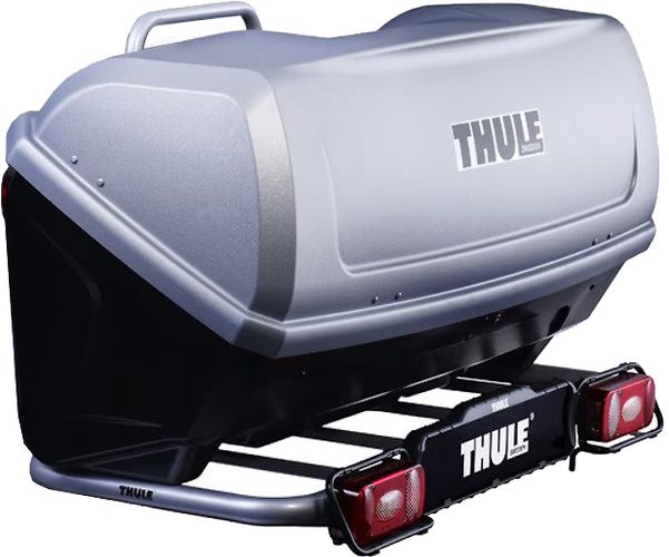 Платформа с боксом на фаркоп Thule EasyBase 949 + Thule BackUp 900 670:500 - Фото