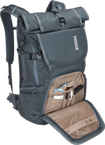 Рюкзак Thule Covert DSLR Rolltop Backpack 32L (Dark Slate) 670:500 - Фото 14