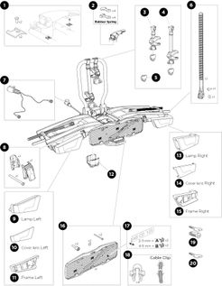 Велокрепление Thule EasyFold XT 933