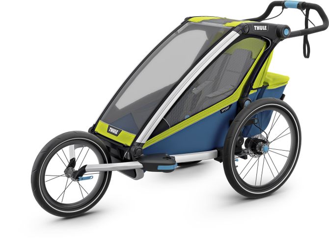 Детская коляска Thule Chariot Sport Single (Chartreuse-Mykonos) 10201002 670:500 - Фото 6