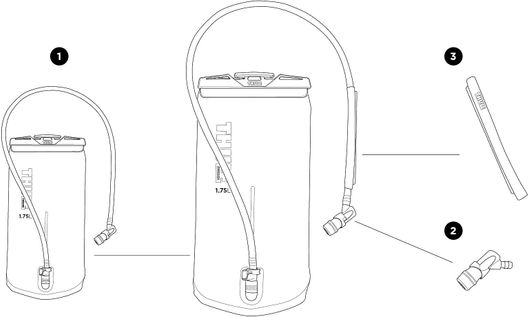 Рюкзак-гидратор Thule UpTake 6L Youth (Rooibos)