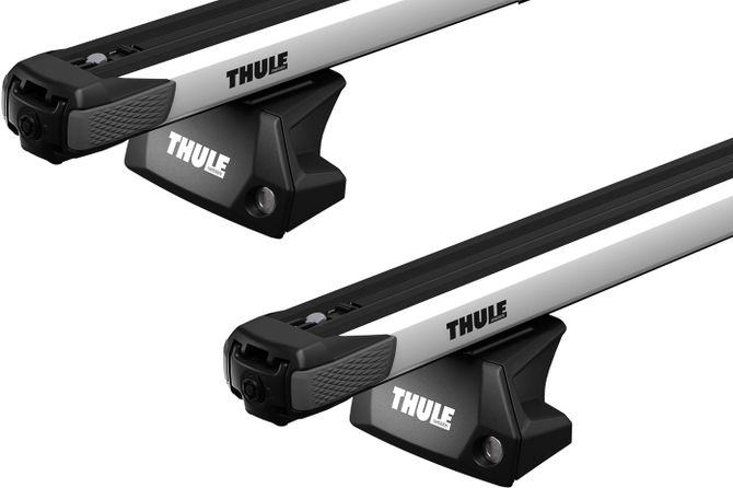 Багажник на интегрированные рейлинги Thule Slidebar Evo для Soueast DX8S (mkI) 2018→ 670:500 - Фото