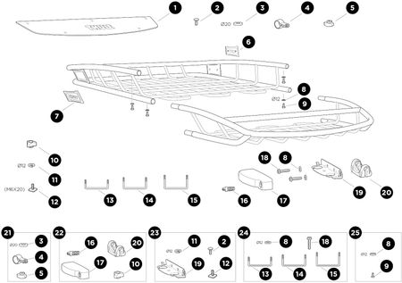 Грузовая корзина Thule Canyon 859