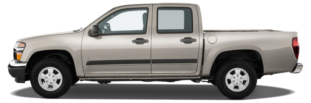  4-дверный Double Cab с 2003 по 2012 гладкая крыша