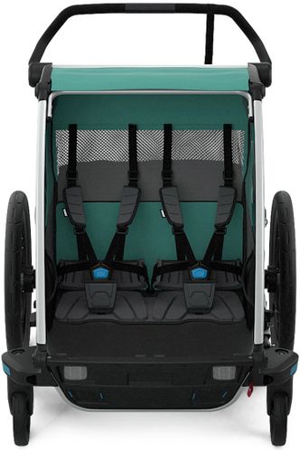 Детская коляска Thule Chariot Lite Double (Blue Grass-Black) 10203007 670:500 - Фото 4