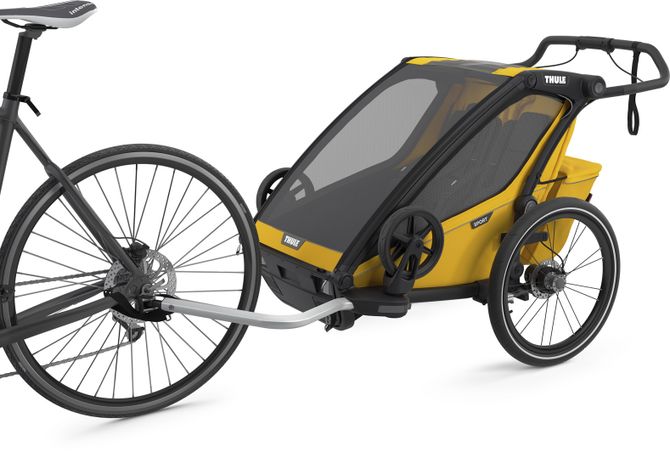 Bike trailer Thule Chariot Sport Double (Spectra Yellow) 10201024 670:500 - Фото 2