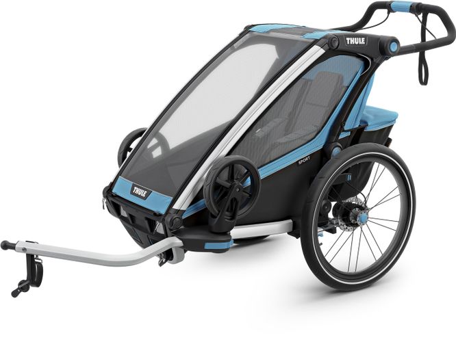 Детская коляска Thule Chariot Sport Single (Blue-Black) 10201013 670:500 - Фото