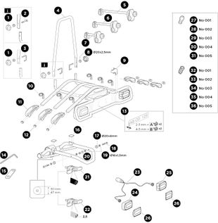 Велокрепление Thule EuroRide 943000