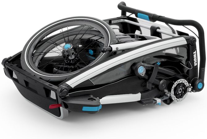 Детская коляска Thule Chariot Sport Double (Black) 10201012 670:500 - Фото 5