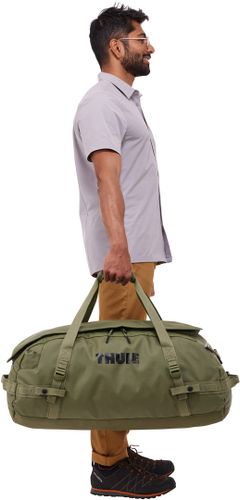 Спортивная сумка Thule Chasm Duffel 70L (Olivine) 670:500 - Фото 4