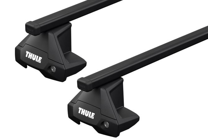 Naked roof rack Thule Squarebar Evo for BMW X1 (F48) 2015→ 670:500 - Фото