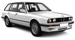 E30 Touring 5-doors Wagon from 1988 to 1995 rain gutters