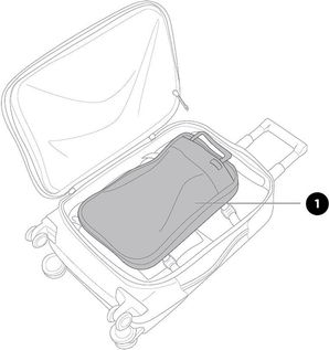 Чемодан на колесах Thule Aion Carry On Spinner (Black)