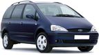  5-дверный MPV с 1995 по 2006 рейлинги